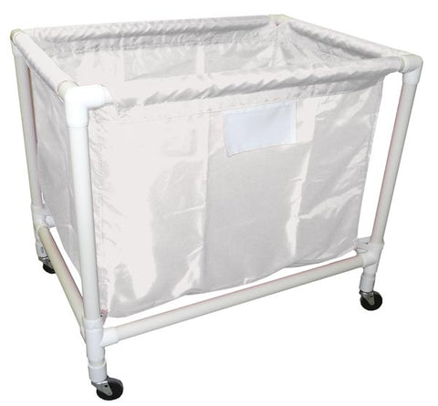 Large PVC-Nylon Equip. Cart - White