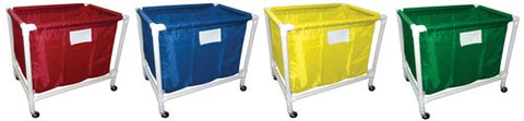 Large PVC-Nylon Equip. Carts - Set of 4