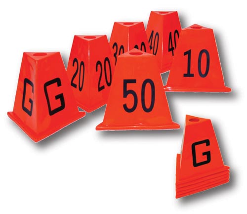 Flexdown Stackable Sideline Marker Set