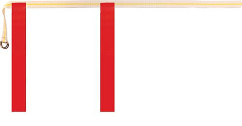 Rip Flag Football Belts - (12 belts, 24 flags) Large    - Red