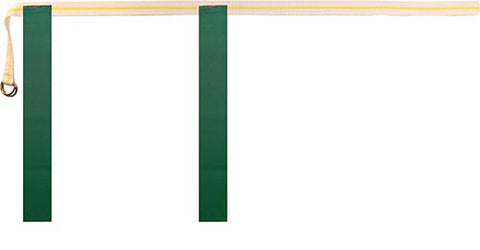 Rip Flag Football Belts - (12 belts, 24 flags) Large    - Green