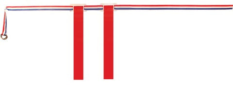 Rip Flag Adjustable Football Belts - Red