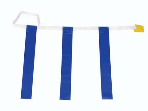 25"-31" Three-Flag Belts - Blue