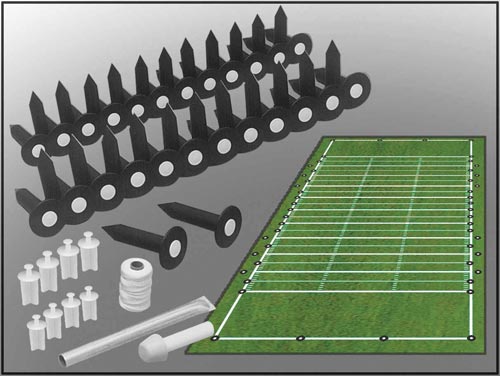 Entire Football Field Lining Set