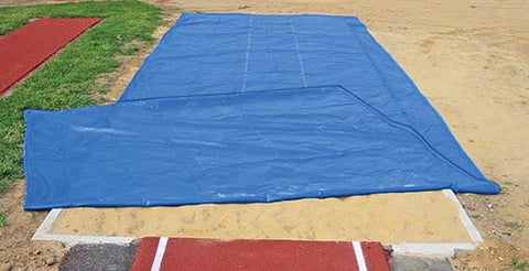FieldSaver Weighted Long Jump Pit Cover - 12' x 30'