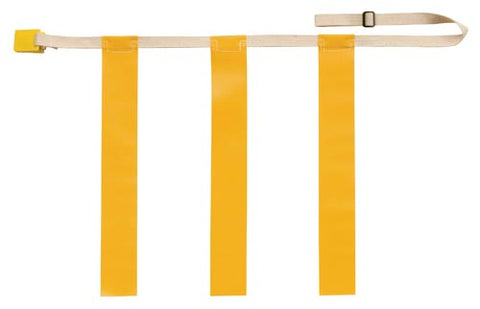 Triple Threat Flag Football Belt - Small - Yellow