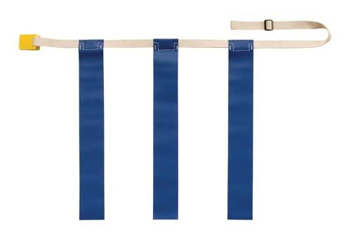 Triple Threat Flag Football Belt - Large - Blue