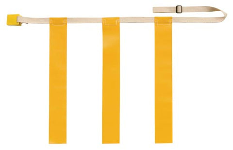 Triple Threat Flag Football Belt - X-Large - Yellow