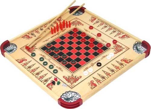 Reversible Multi-Game Board