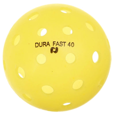 Dura Fast 40 Outdoor Pickleball - Yellow