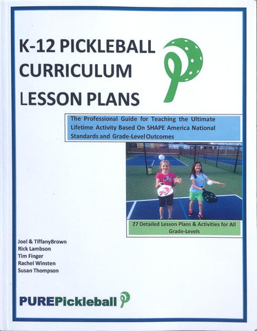 Pickleball Curriculum Lesson Plans (Book)