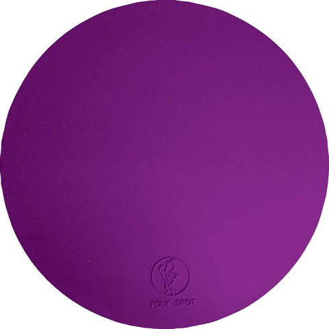 9" Poly Spots - Purple (Dozen)