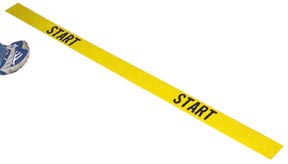 Poly Start Line - 4' (Yellow)