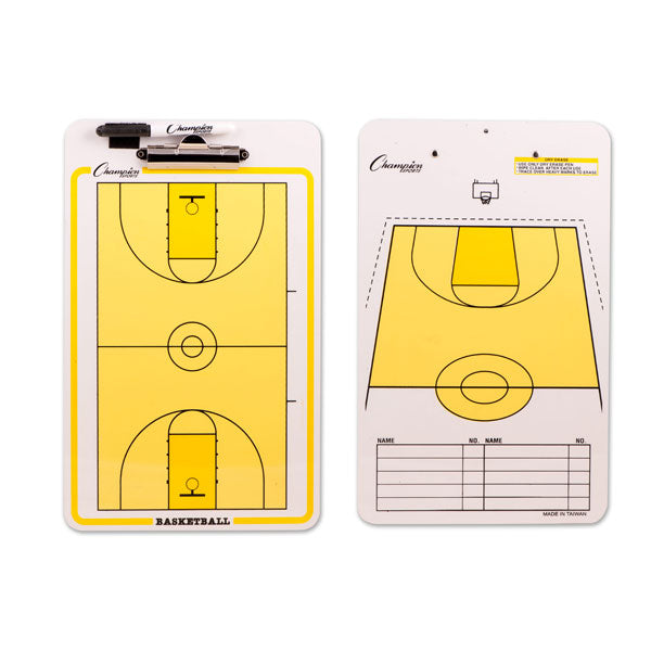 Coaches' Board Clipboard - Basketball