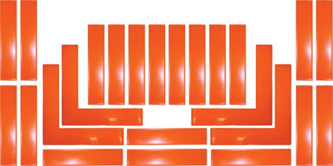 Boundary Markers - Orange (Set of 24)