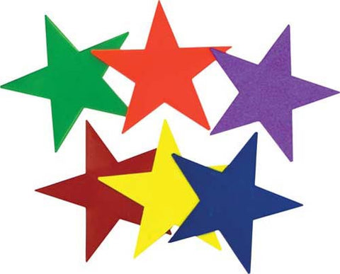 Deluxe Heavyweight Poly Stars (1 ea. Color)