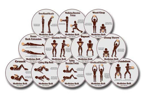 Hot Spots - Medicine Ball (Set of 12)