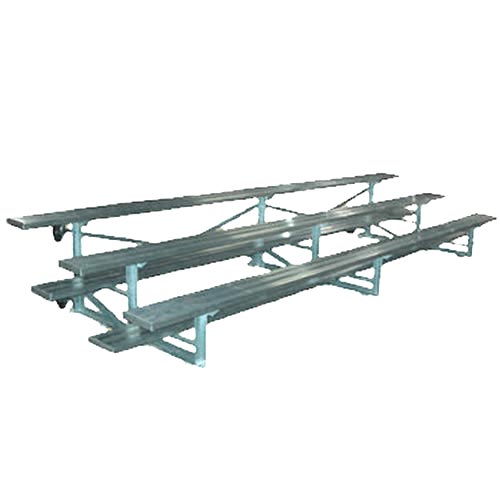 21' All-Aluminum Tip & Roll Bleacher (3-Row)