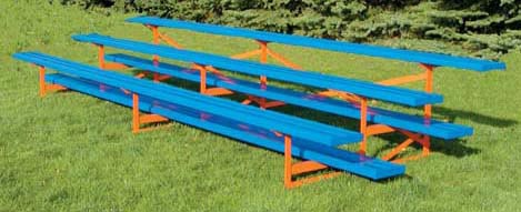 15' Bleacher w- Steel Understructure (3-Row)