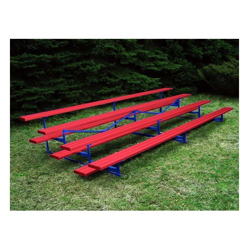 15' Bleacher w- Steel Understructure (4-Row)