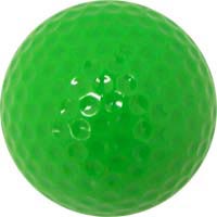 Colored Golf Balls - Green (Dozen)