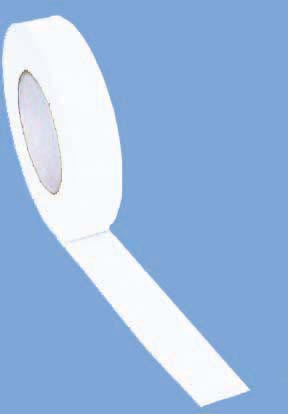 1" x 60 Yards Vinyl Tape - White