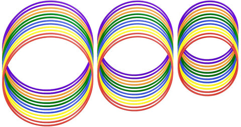 Basic Hoops - 1 doz. each 24", 30" & 36" Hoops