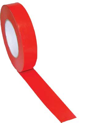 1" x 60 Yards Vinyl Tape - Red