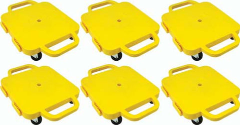 Curved-Handle Connect-A-Scooters - 12" (Set of 6 Yellow)