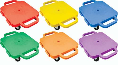 Curved-Handle Connect-A-Scooters - 12" (Set of 6 Colors)