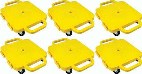 Curved-Handle Connect-A-Scooters - 16" (Set of 6 Yellow)
