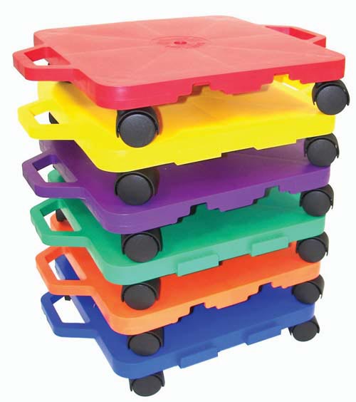 Connect-A-Scooters (nylon casters) - 16" (Set of 6)