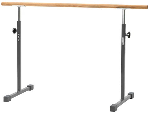 Free Standing Ballet Bar w- 5' Poplar Rail