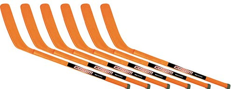 36" Cosom Hockey Sticks - Orange (set of 6)