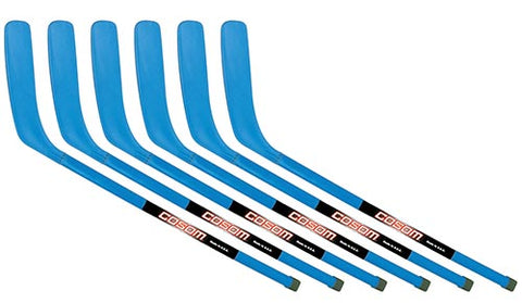 36" Cosom Hockey Sticks - Blue (set of 6)