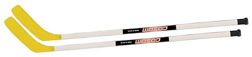 Cosom 47" Hockey Sticks (2 Yellow)