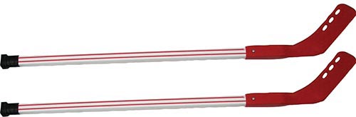 Shield 36" Deluxe Hockey Sticks (2 Red)