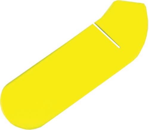 Foam Hockey Stick Blade Cover - Yellow