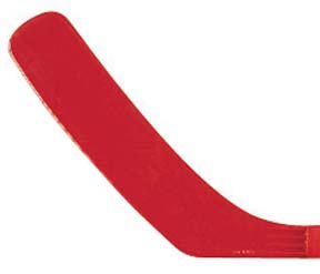 Replacement Hockey Stick Blade (Red)