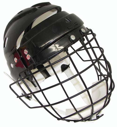 Hockey Helmet w- Wire Face Cage - Senior