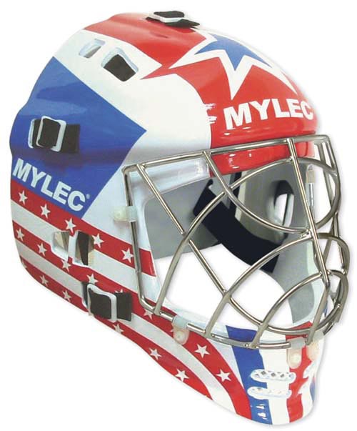 Ultra Pro Goalie Mask - Red-White-Blue