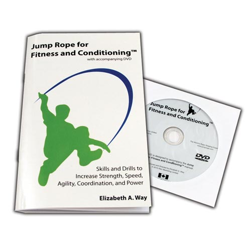 Jump Rope for Fitness & Conditioning Book-DVD