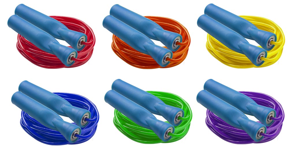 Pro Ball-Bearing Speed Ropes - 9' (Set of 6)