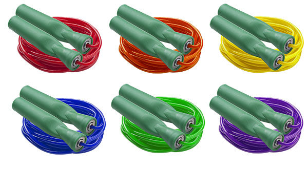 Pro Ball-Bearing Speed Ropes - 10' (Set of 6)