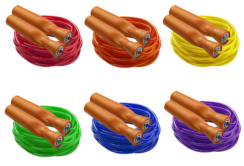 Pro Ball-Bearing Speed Ropes - 16' (Set of 6)