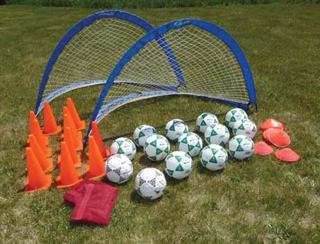 Deluxe 2 Goal Value Pack-Size 4 Balls