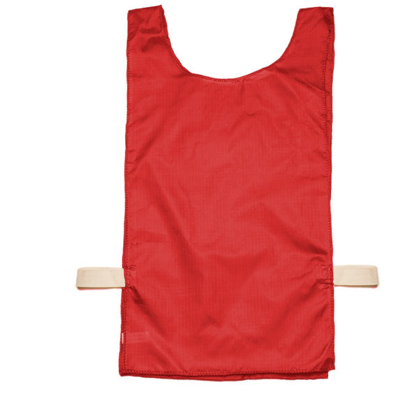 Nylon Plain Pinnies - Red