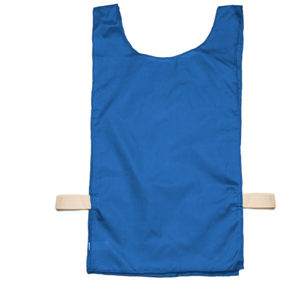 Nylon Plain Pinnies - Blue