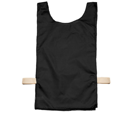 Nylon Plain Pinnies - Black