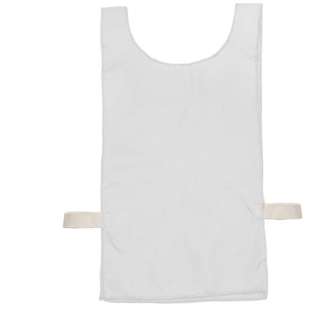 Nylon Plain Pinnies - White